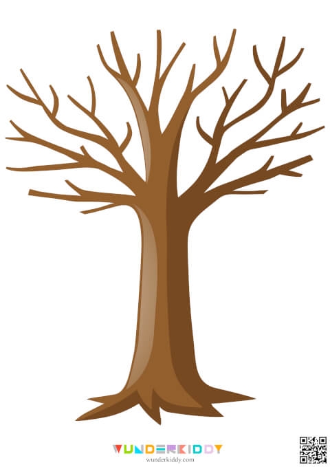 Printable Tree Template For Craft And Coloring Pages For Kids Printable Tree Template For Craft And Coloring Pages For Kids