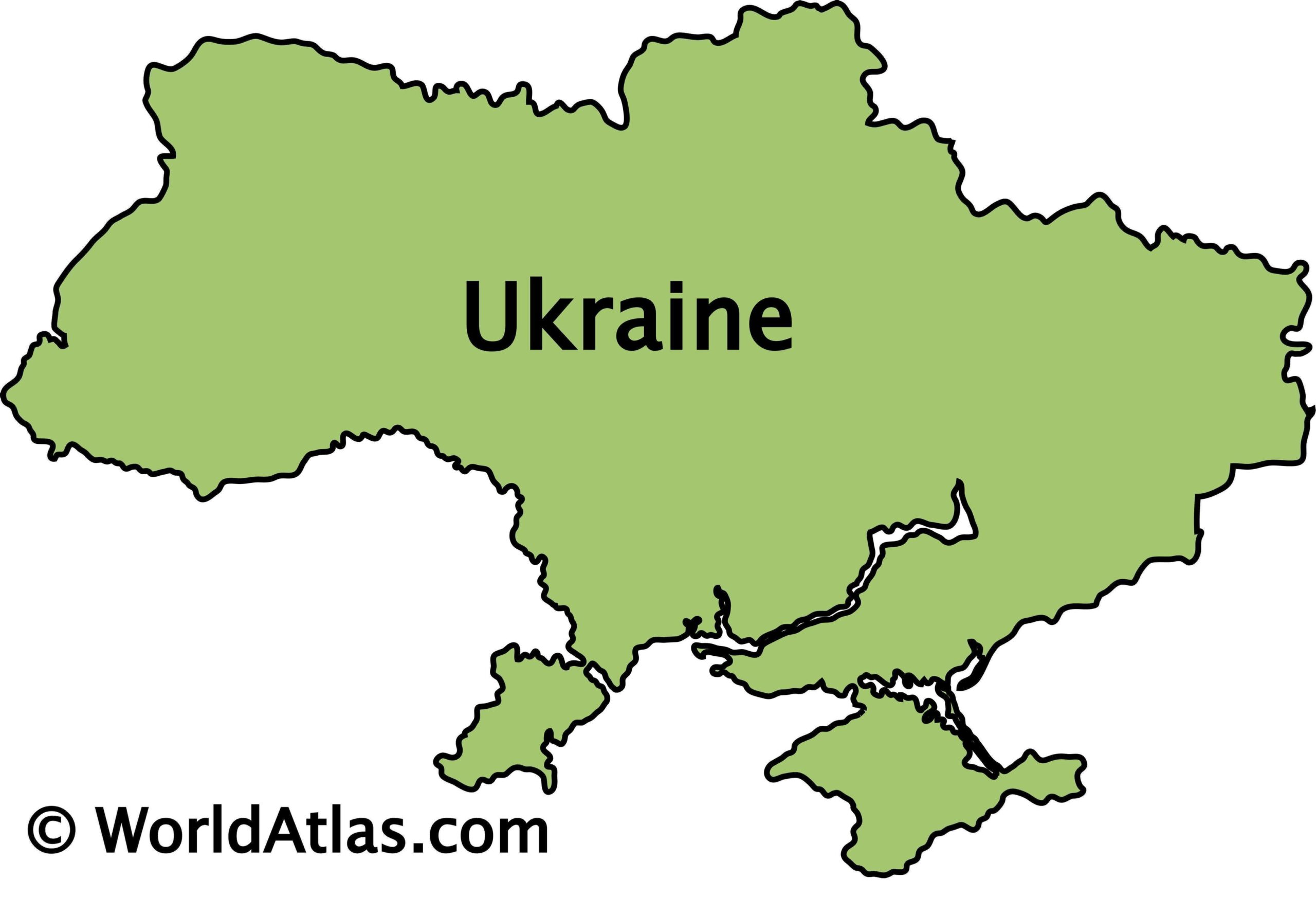 Printable Ukraine Map Printable Free Templates