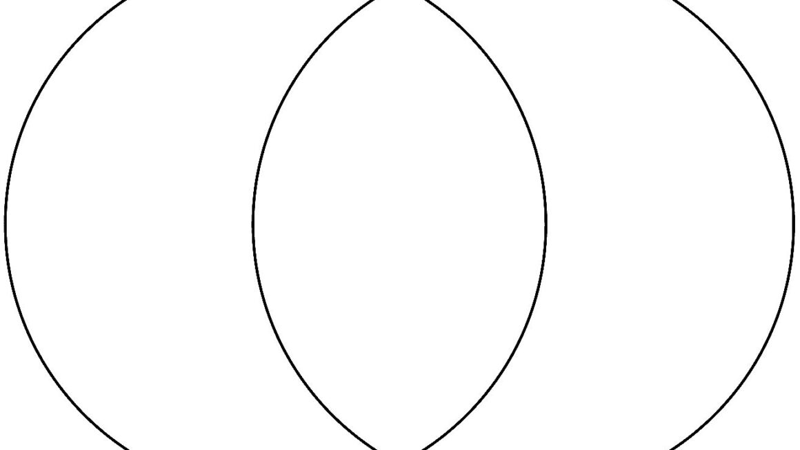Printable Venn Diagram Blank
