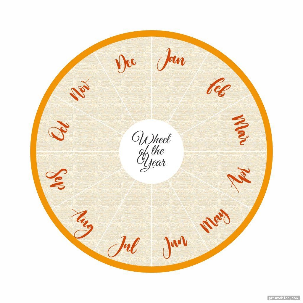 Printable Wheel Of The Year Free Printable Download Printable Wheel Of The Year Free Printable Download