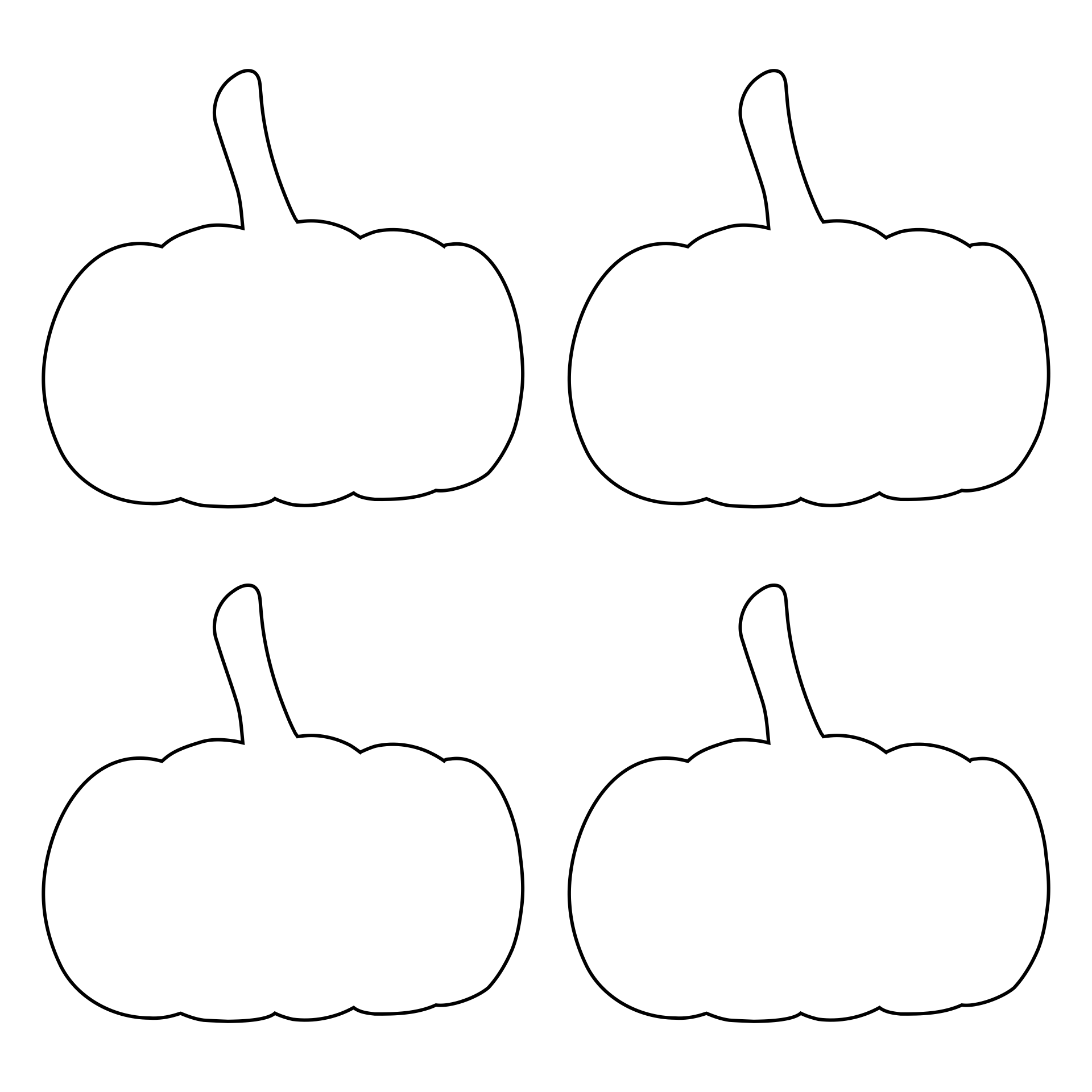 Pumpkin Cutouts 15 Free PDF Printables Printablee Pumpkin Cutouts 15 Free PDF Printables Printablee