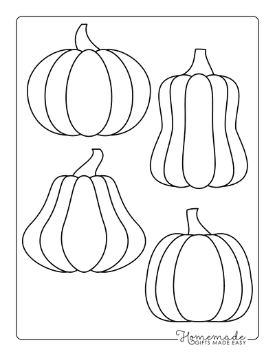 Free Printable Blank Small Pumpkin Templates Free Printable Blank Small Pumpkin Templates
