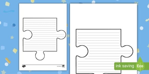 Blank Printable Puzzles To Write On