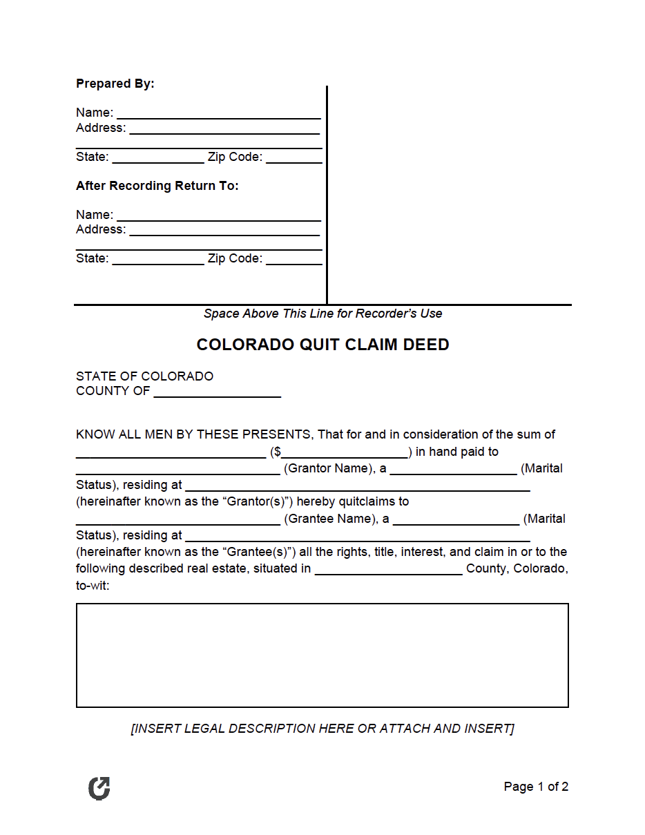 Quitclaim Deed Colorado Example Alive And Well Podcast Picture Archive Quitclaim Deed Colorado Example Alive And Well Podcast Picture Archive