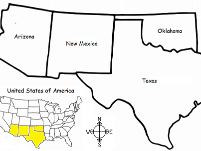 SOUTHWEST REGION OF UNITED STATES Printable Handout Teaching Resources SOUTHWEST REGION OF UNITED STATES Printable Handout Teaching Resources