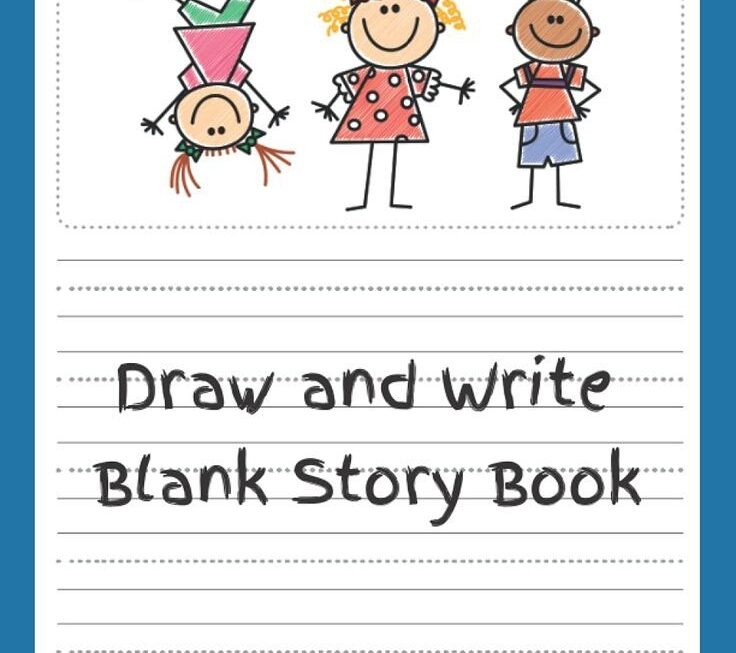 Spark Your Child 39 s Creativity With The Draw And Write Blank Story Book