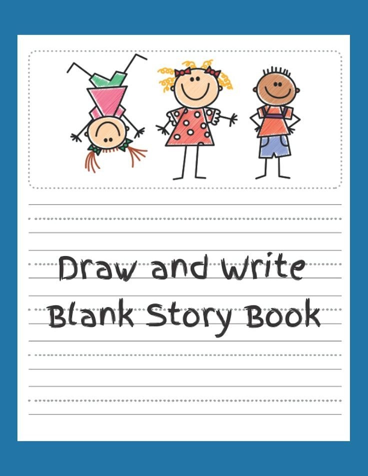 Spark Your Child 39 s Creativity With The Draw And Write Blank Story Book