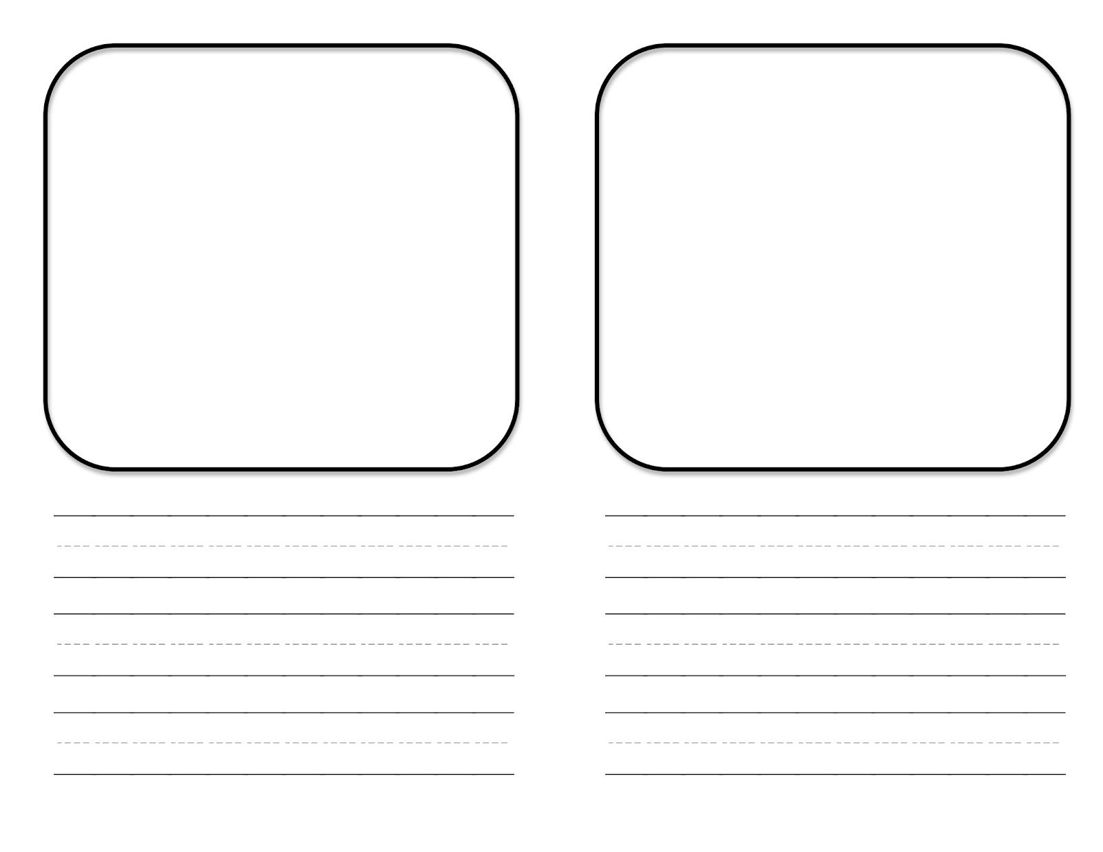 Teacher Idea Factory MINI BOOK TEMPLATE FREE CENTER Kindergarten 