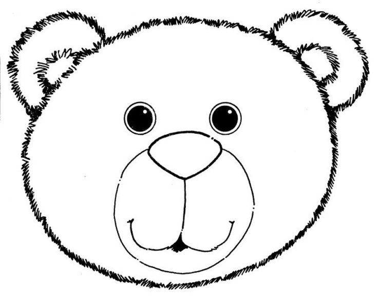 Teddy Bear Template ClipArt Best
