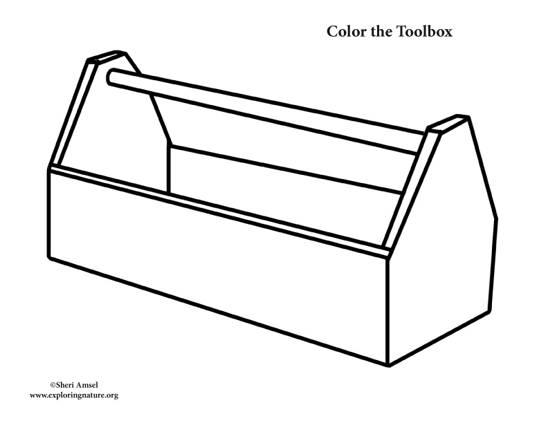 Tool Box Template Printable Tool Box Template Printable