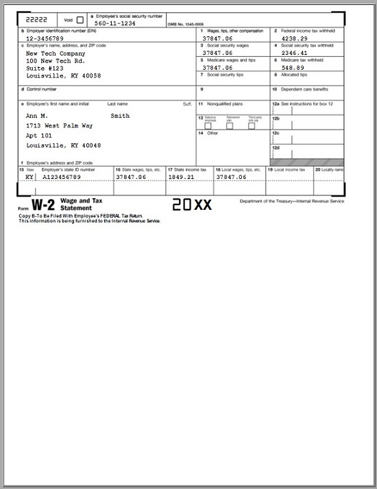 Blank 2025 Irs Forms W2 Printable