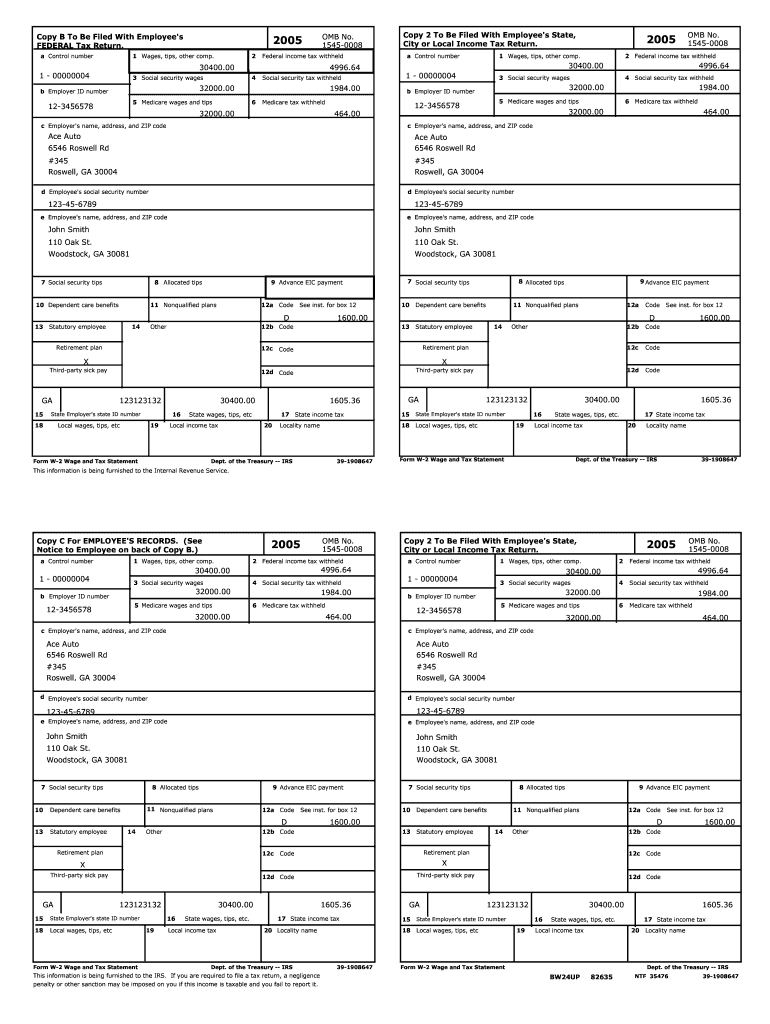 W2 Form 2025 Printable Blank Download Eliza Laidlaw