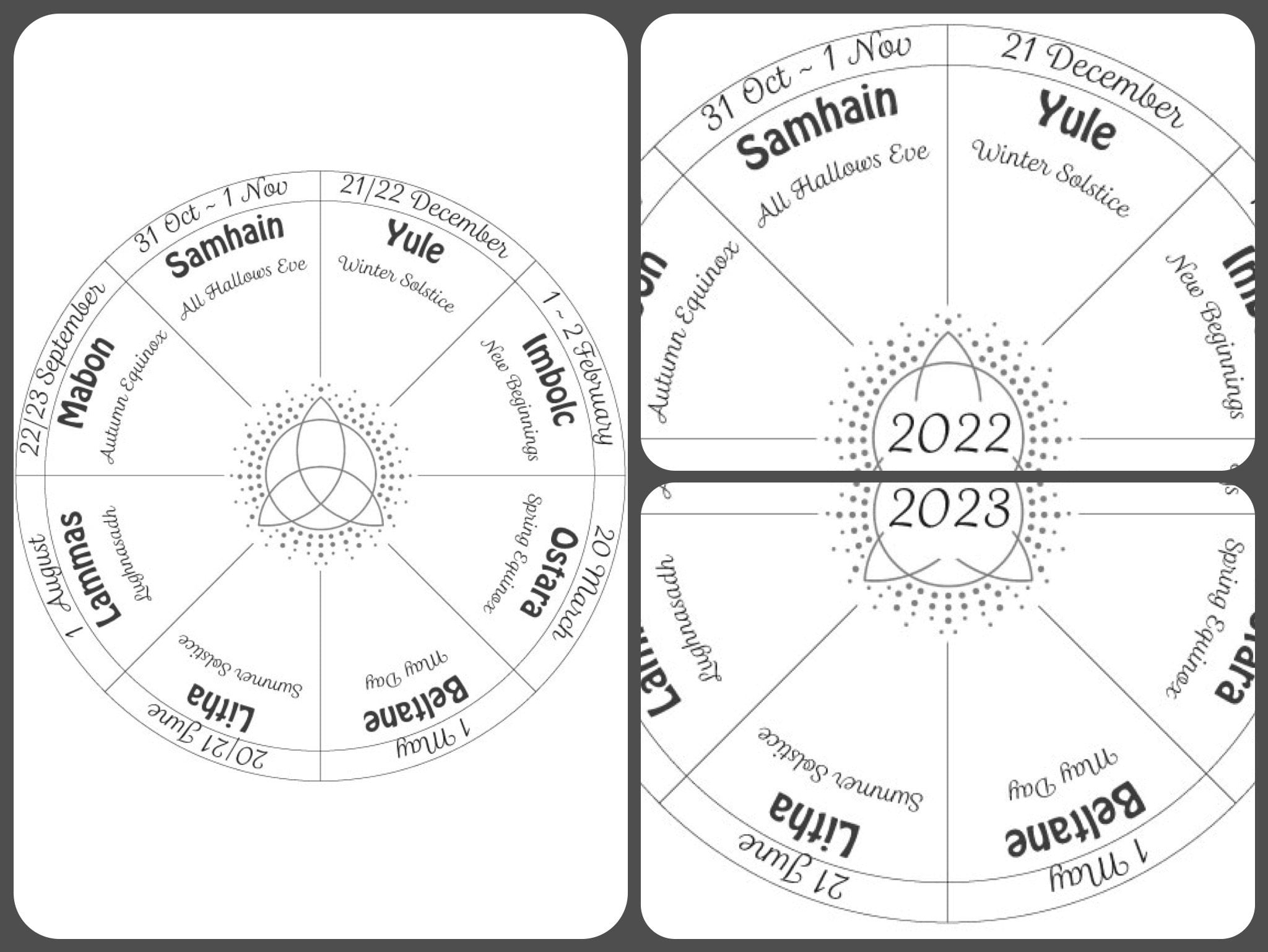 Free Printable Blank Wheel Of The Year Free Printable Blank Wheel Of The Year