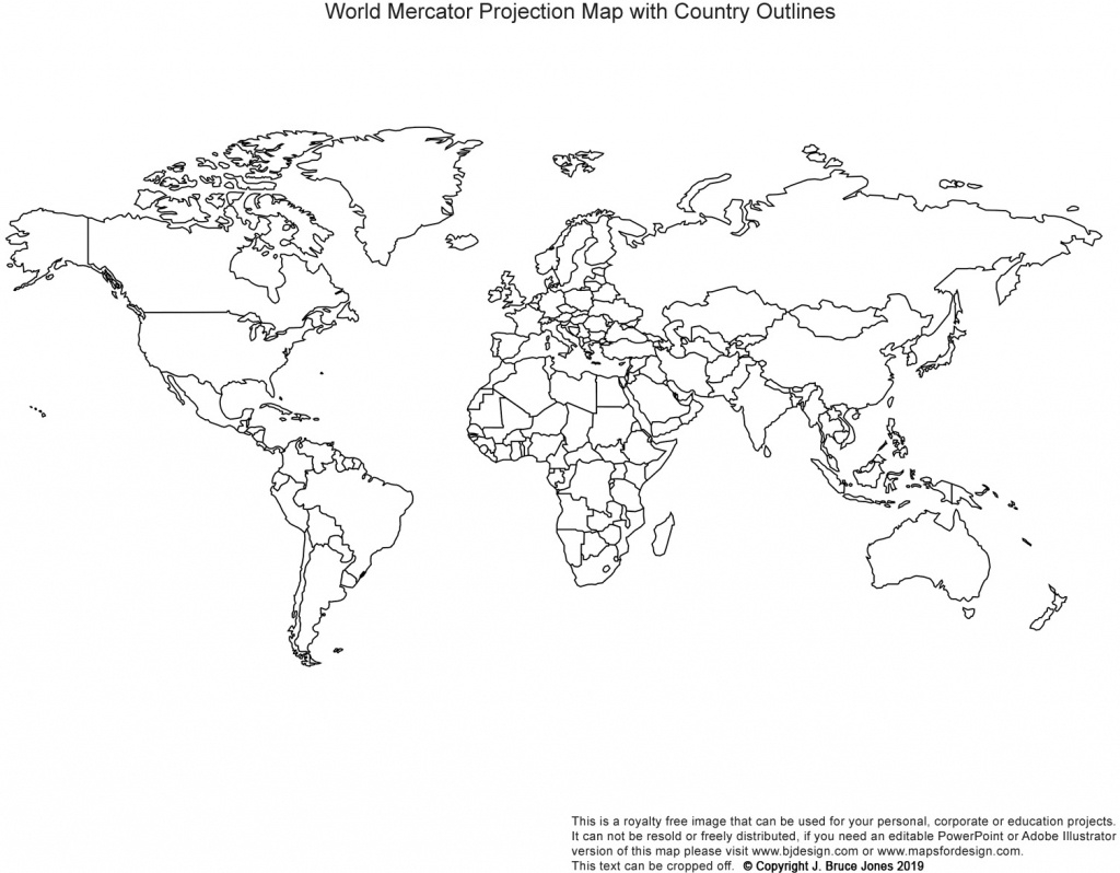 World Map With Countries Outline Printable World Map With Countries Outline Printable