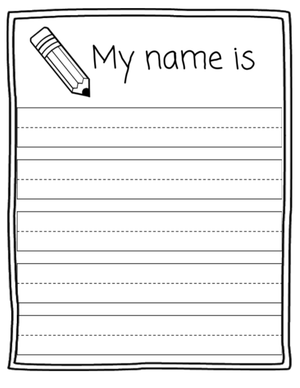 Writing Practice Editable Free Printable Free Name Tracing Worksheets 