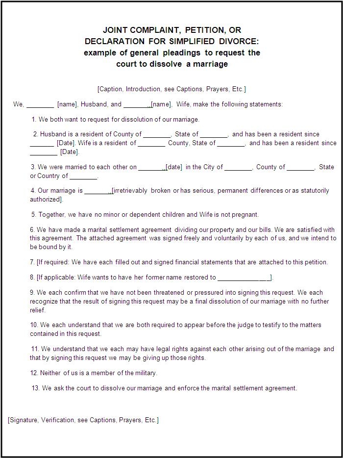 Josephine County Printable Forms For Divorce