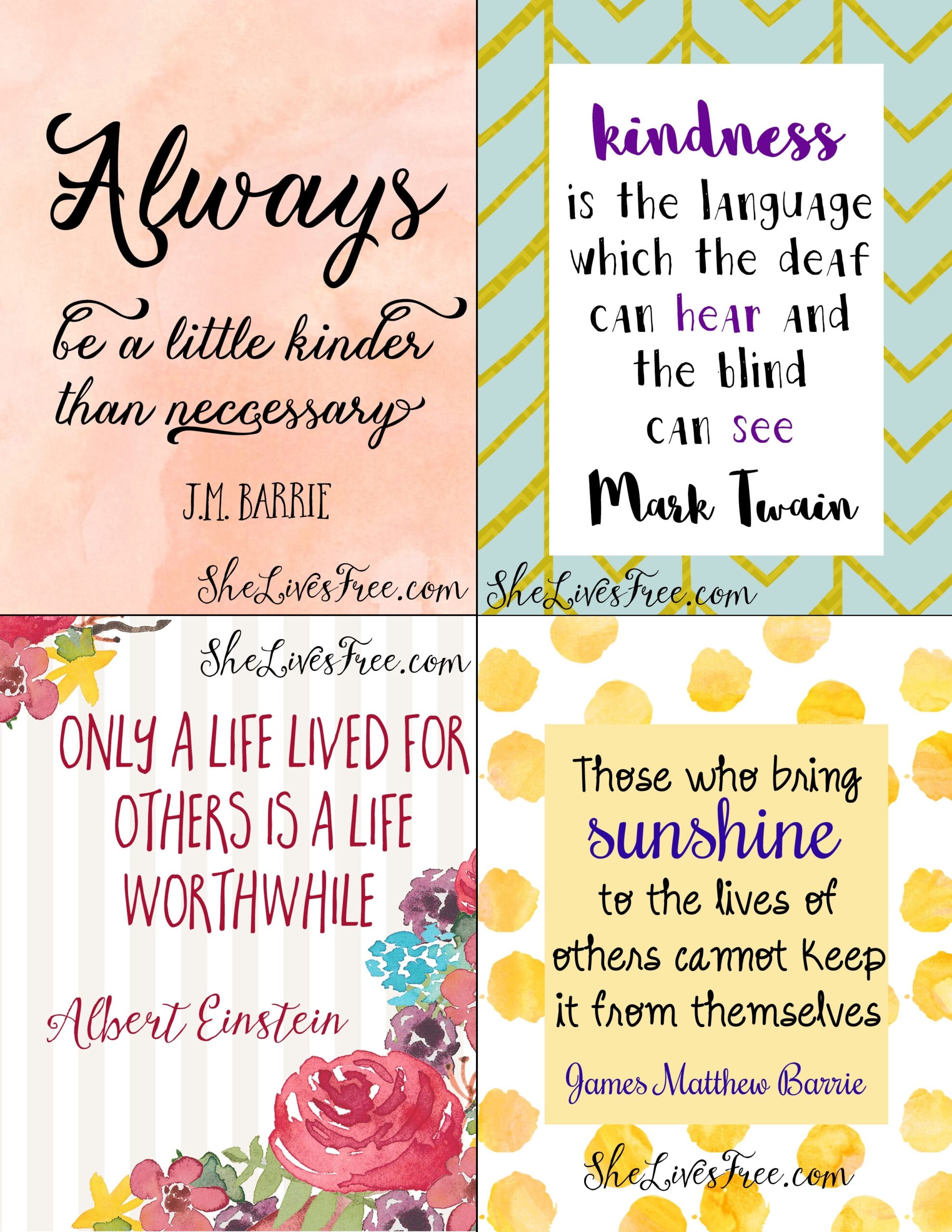 10 Free Printable Inspirational Quotes That Will Help You To Stay 