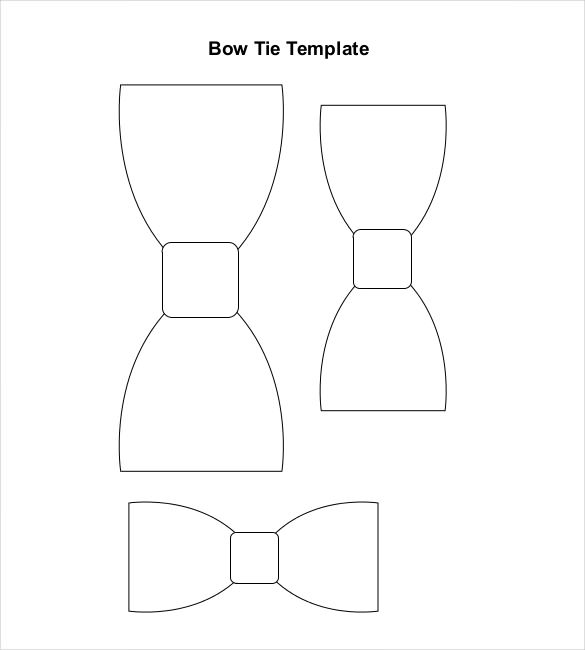 10 Paper Bow Templates Free Sample Example Format Download 