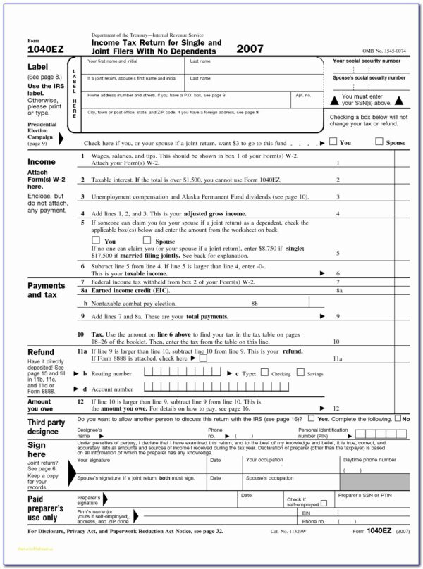 2025 Form 1040 V Printable