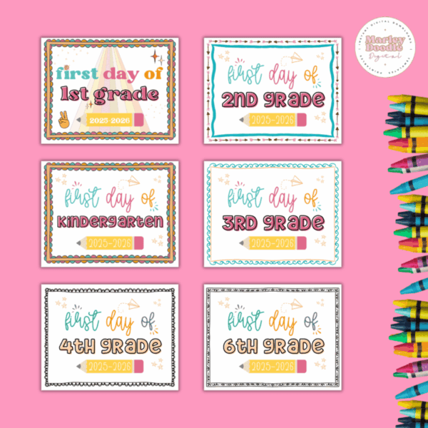1st Grade 2025-2026 Free Printable