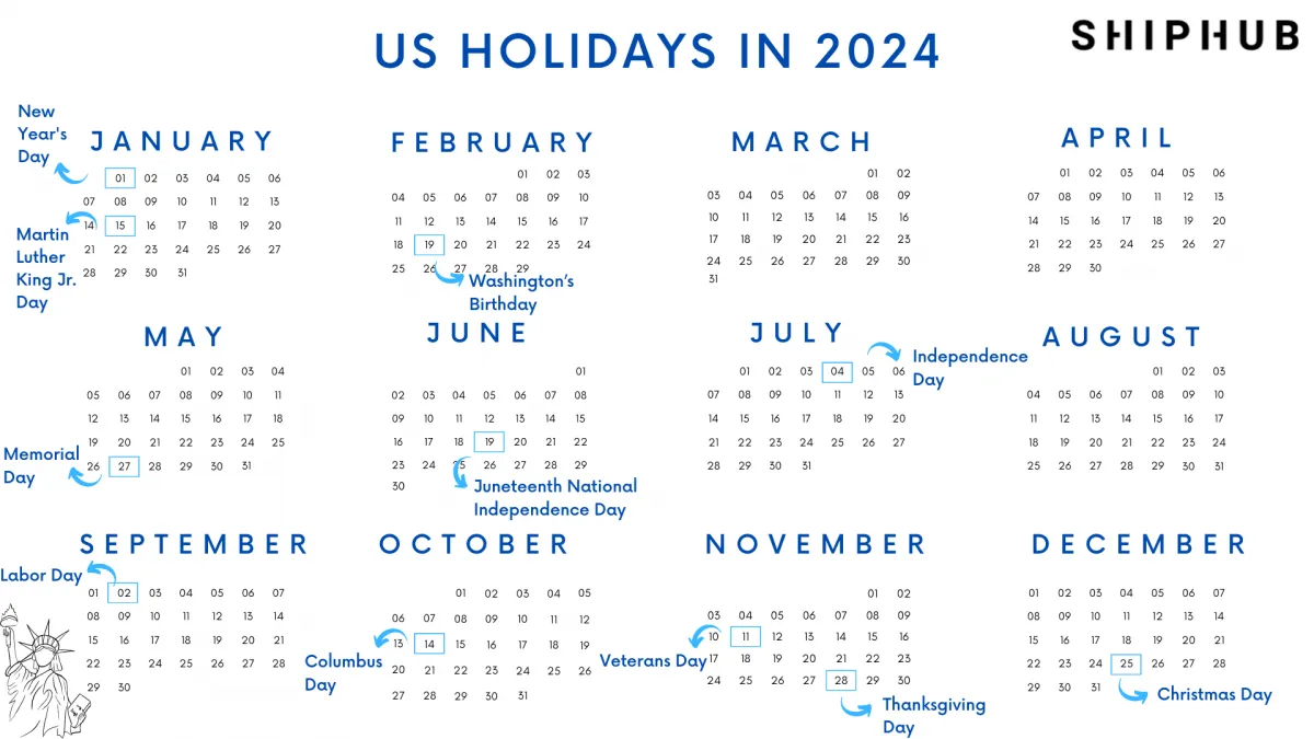 2025 Holidays Usa Calendar Maryam Patrick