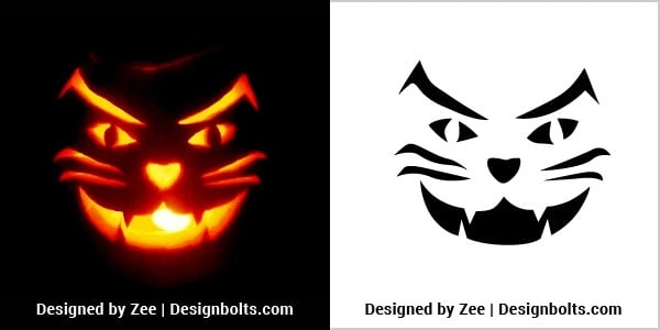 22 Cat Pumpkin Patterns And Crafts For A Fiendish Halloween Band Of