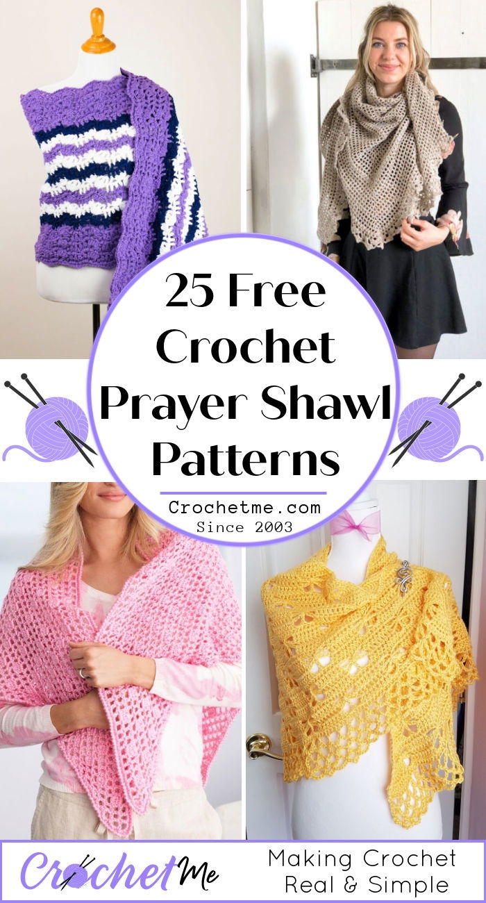 Free Printable Crochet Patterns For Prayer Shawls