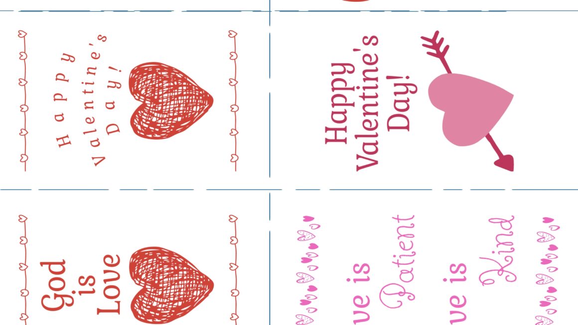 3 Free Printable Valentines Day Cards Perfect For Kids To Share At