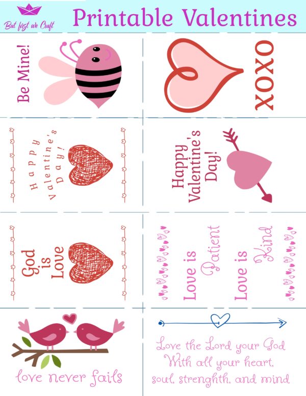 Free Printable Valentines Day Cards For Students