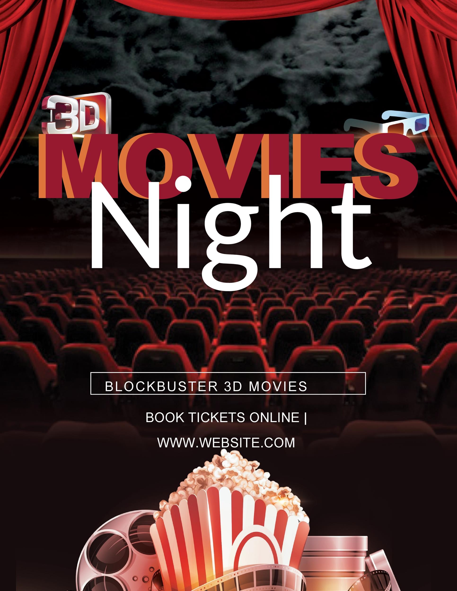 30 FREE Movie Poster Templates Designs TemplateLab