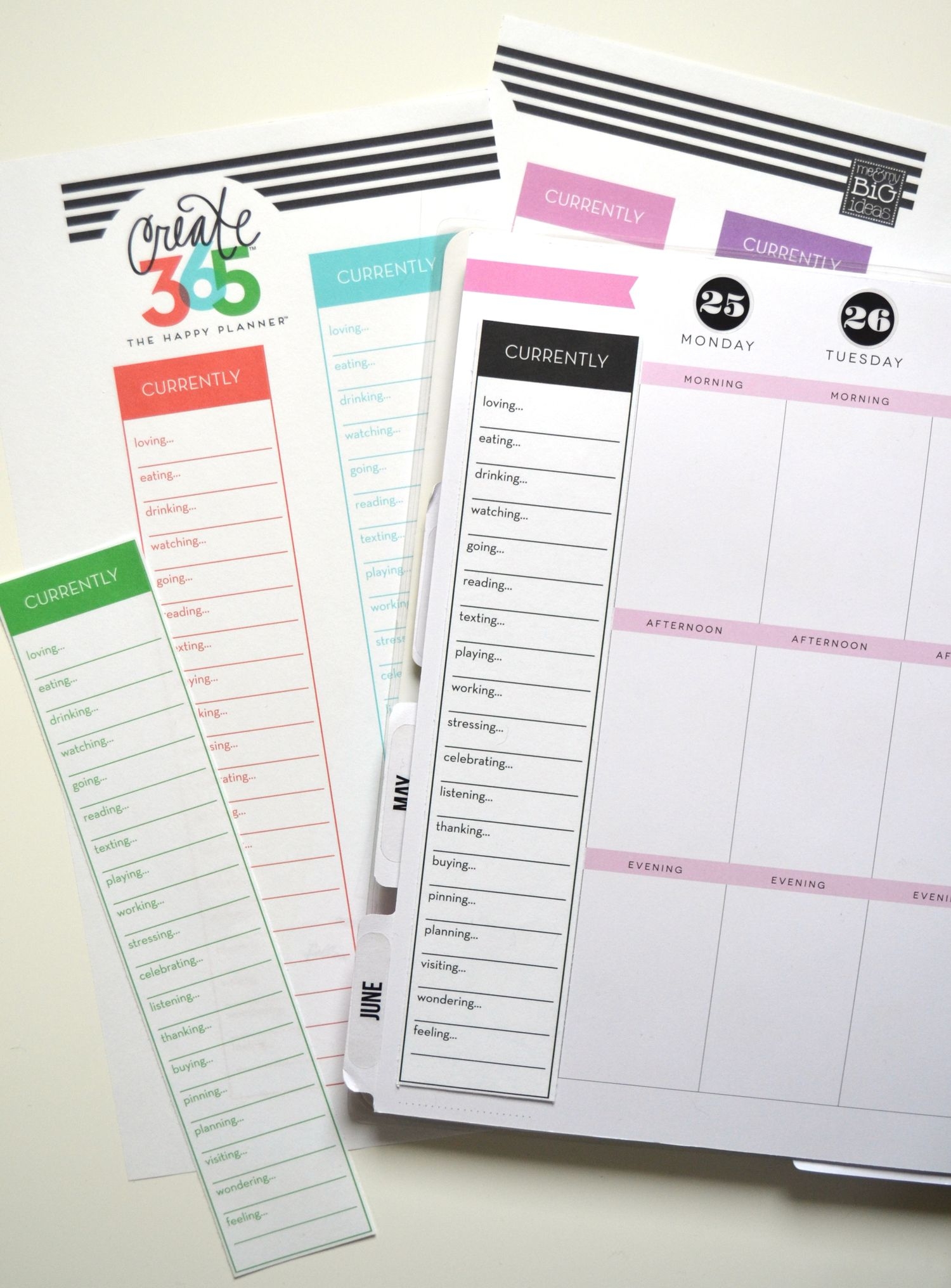 39 CURRENTLY 39 Free Printables For The Happy Planner Free Printable 39 CURRENTLY 39 Free Printables For The Happy Planner Free Printable