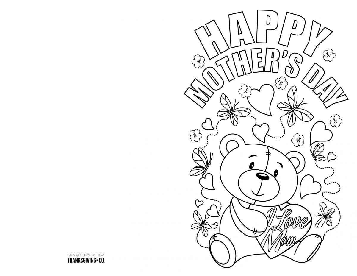 4 Free Printable Mother 39 s Day Ecards To Color Mothers Day Card 4 Free Printable Mother 39 s Day Ecards To Color Mothers Day Card