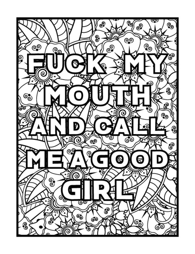 41 Naughty And Funny Cursing Coloring Pages For Adults Etsy Artofit 41 Naughty And Funny Cursing Coloring Pages For Adults Etsy Artofit