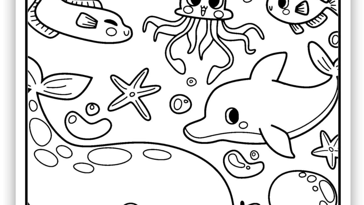 45 Sea Life Coloring Pages Free PDF Printables In 2024 Animal