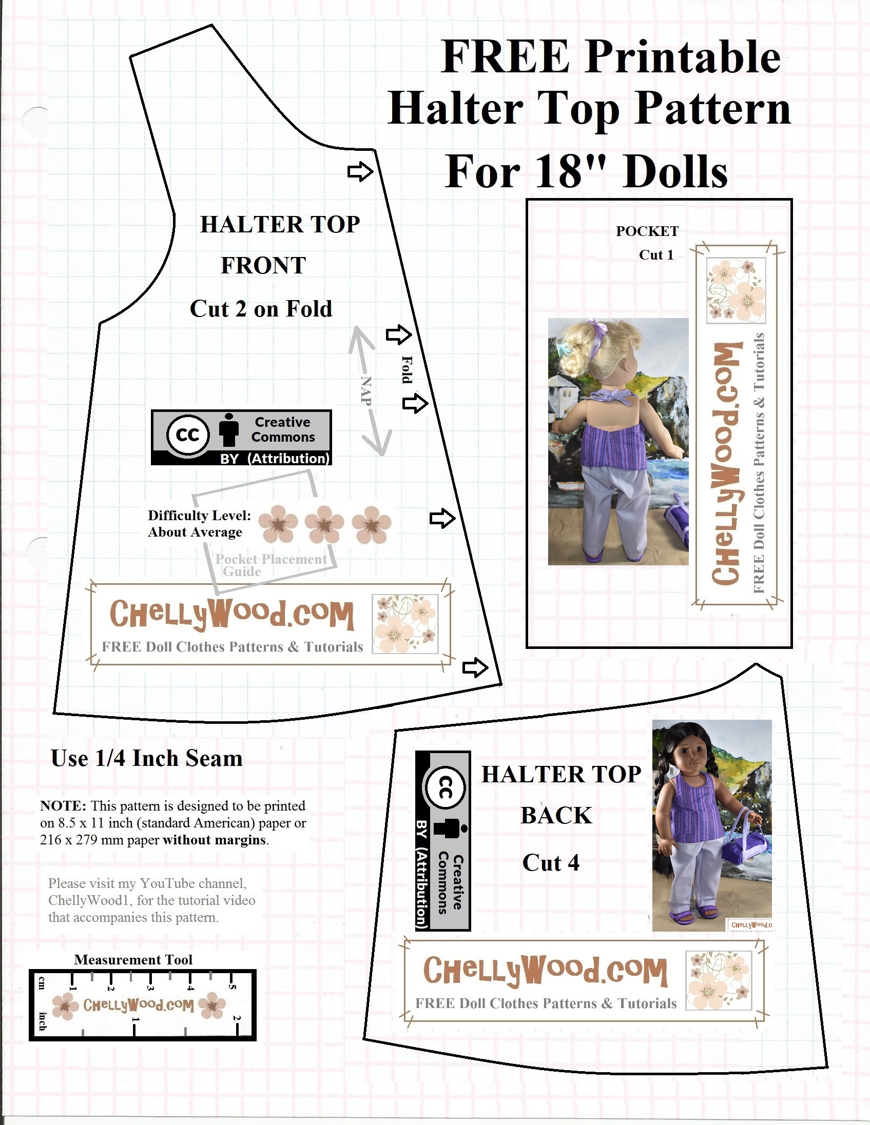 Diy Printable Doll Clothes Pattern Diy Printable Doll Clothes Pattern