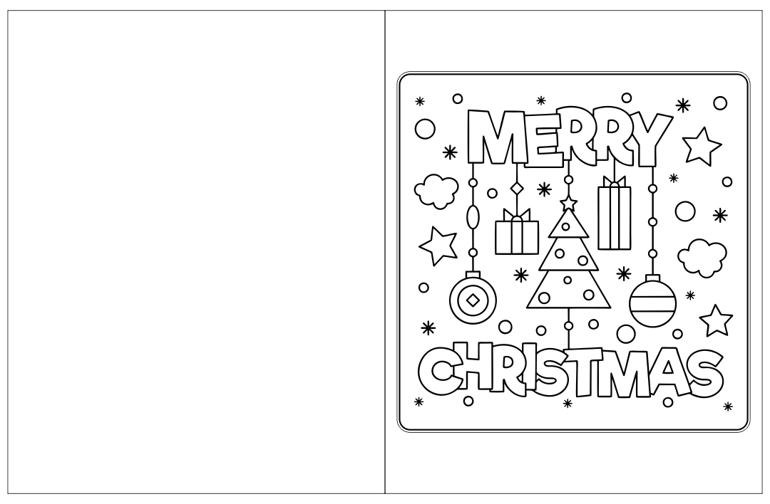 7 Best Images Of Printable Foldable Coloring Christmas Cards Free 7 Best Images Of Printable Foldable Coloring Christmas Cards Free