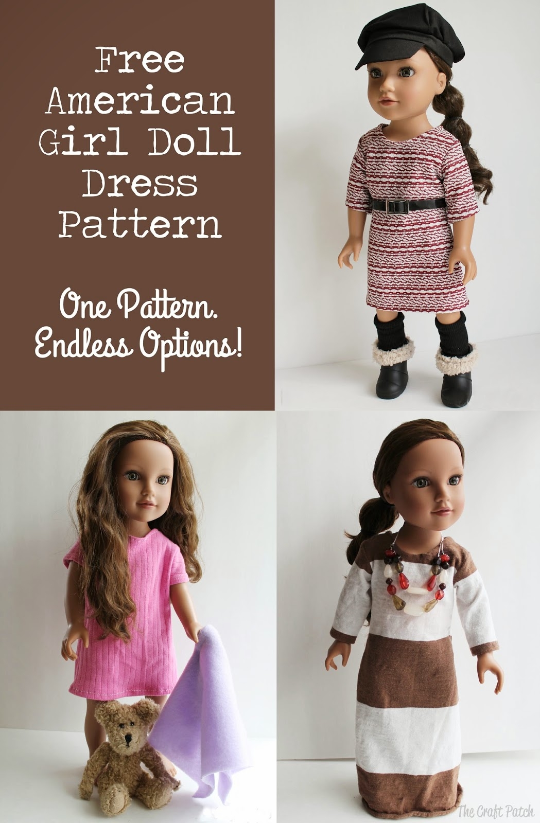American Girl Doll Basic Knit Dress Pattern And Tutorial American Girl Doll Basic Knit Dress Pattern And Tutorial
