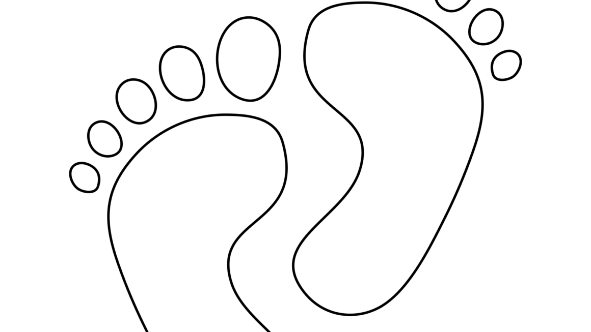 Baby Footprint Template Printable