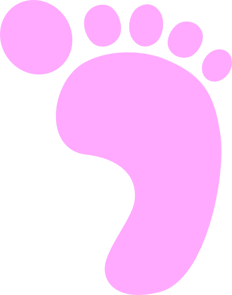 Baby Footprint Template Printable Free