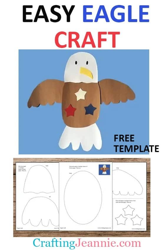 Bald Eagle Craft Free Template Crafting Jeannie Crafting Jeannie Bald Eagle Craft Free Template Crafting Jeannie Crafting Jeannie