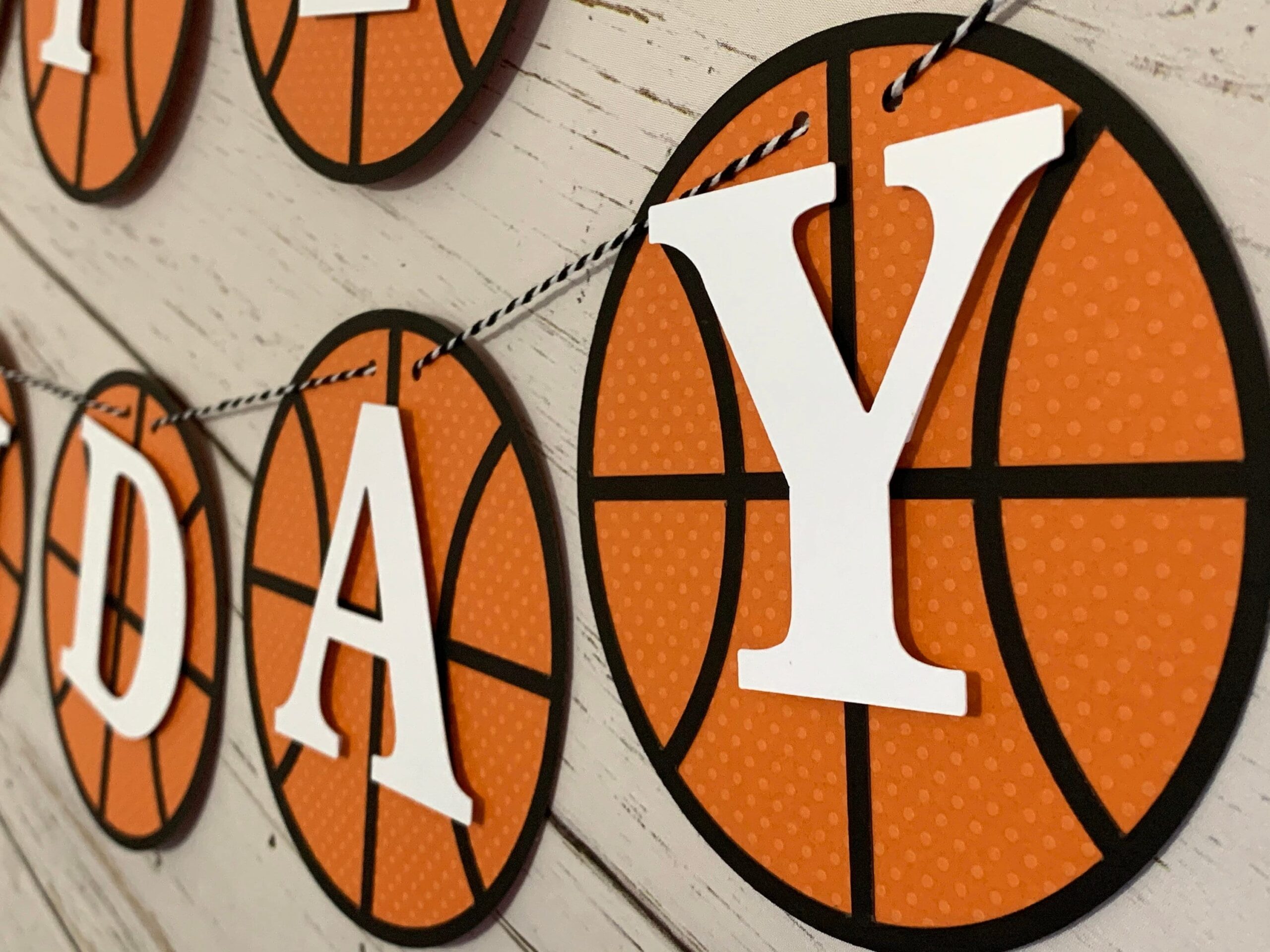 Free Printable Basketball Birthday Banner