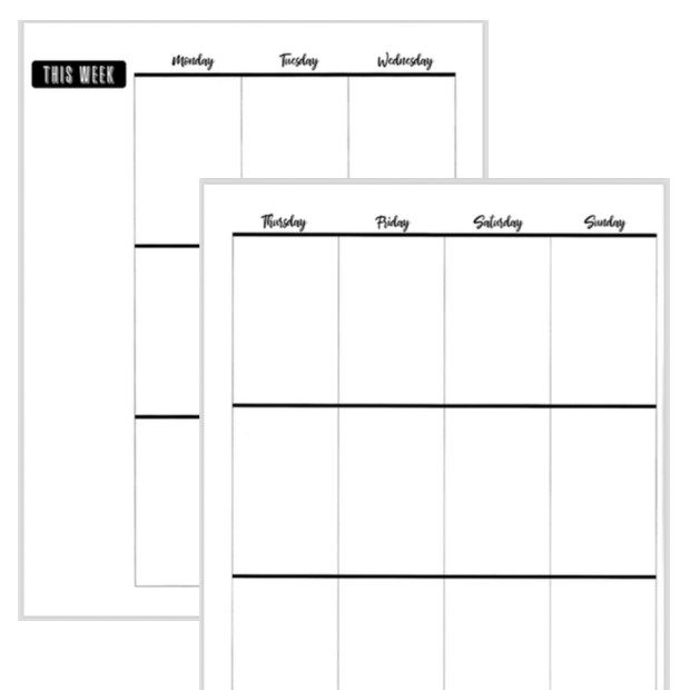 Big Happy Planner Printables Big Happy Planner Printables