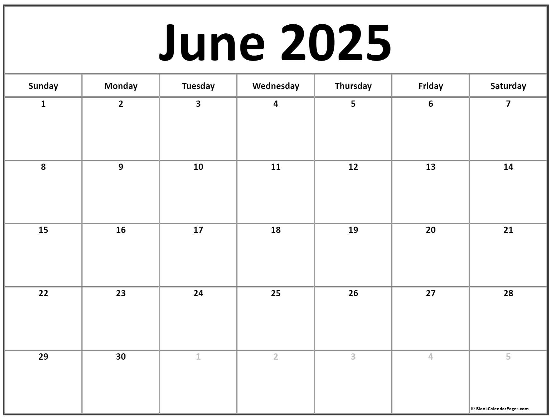 Blank Calendar Template Printable June 2025 Free Lucas Pizzey Blank Calendar Template Printable June 2025 Free Lucas Pizzey