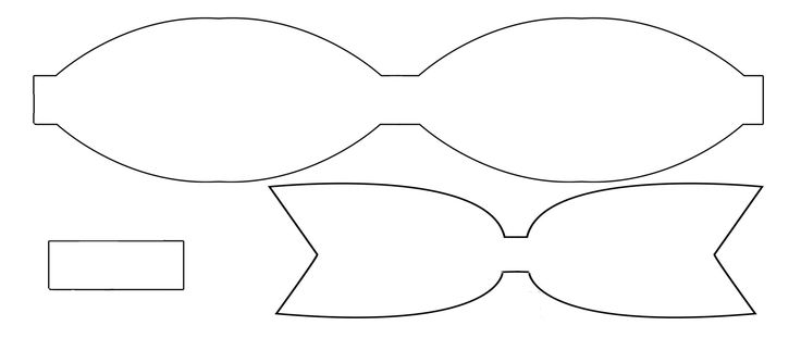 Bow Tie Template Printable 57 Paper Bow Tie Template Doc Bow Tie 