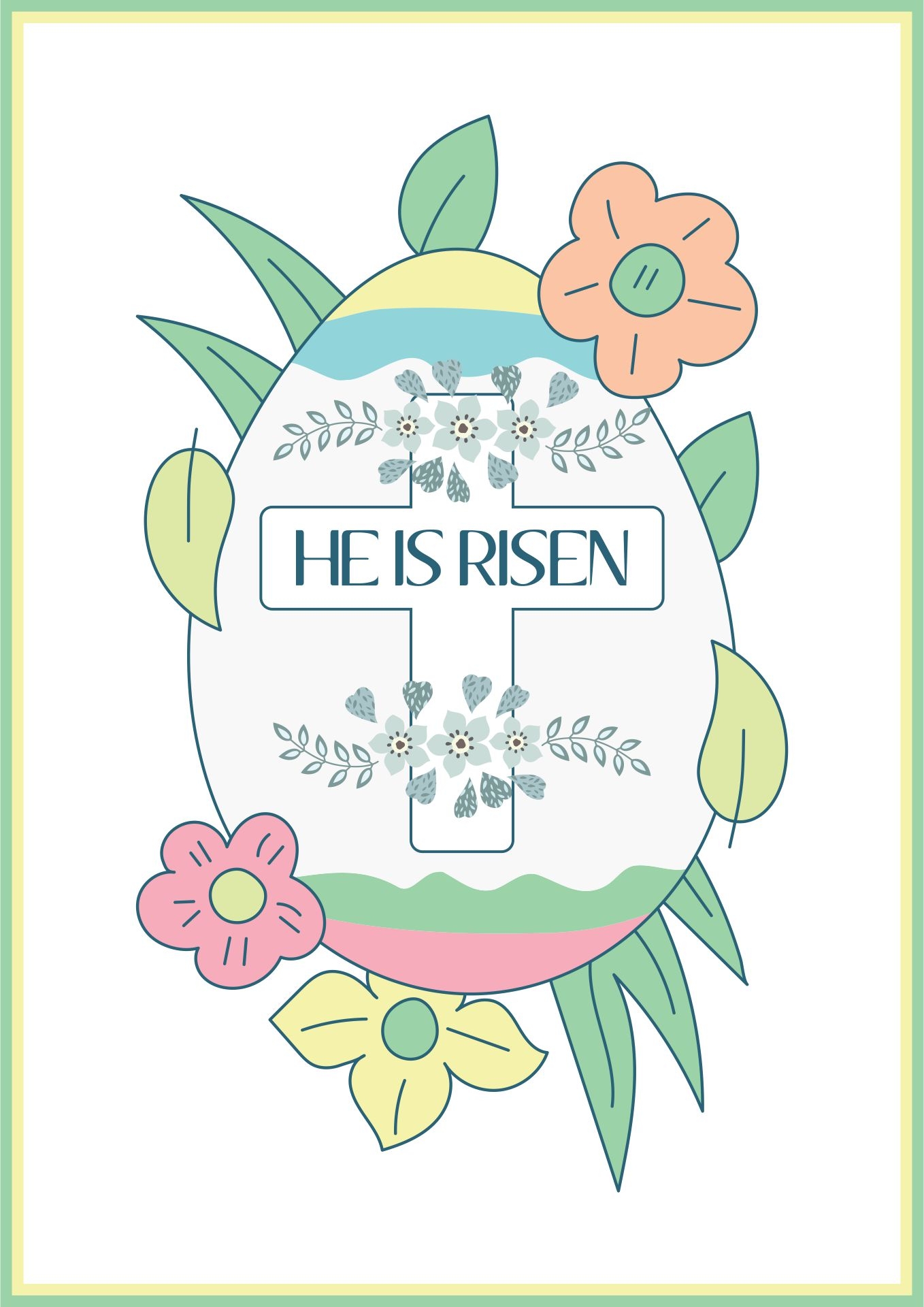 Christian Easter Cards 10 Free PDF Printables Printablee Christian Easter Cards 10 Free PDF Printables Printablee