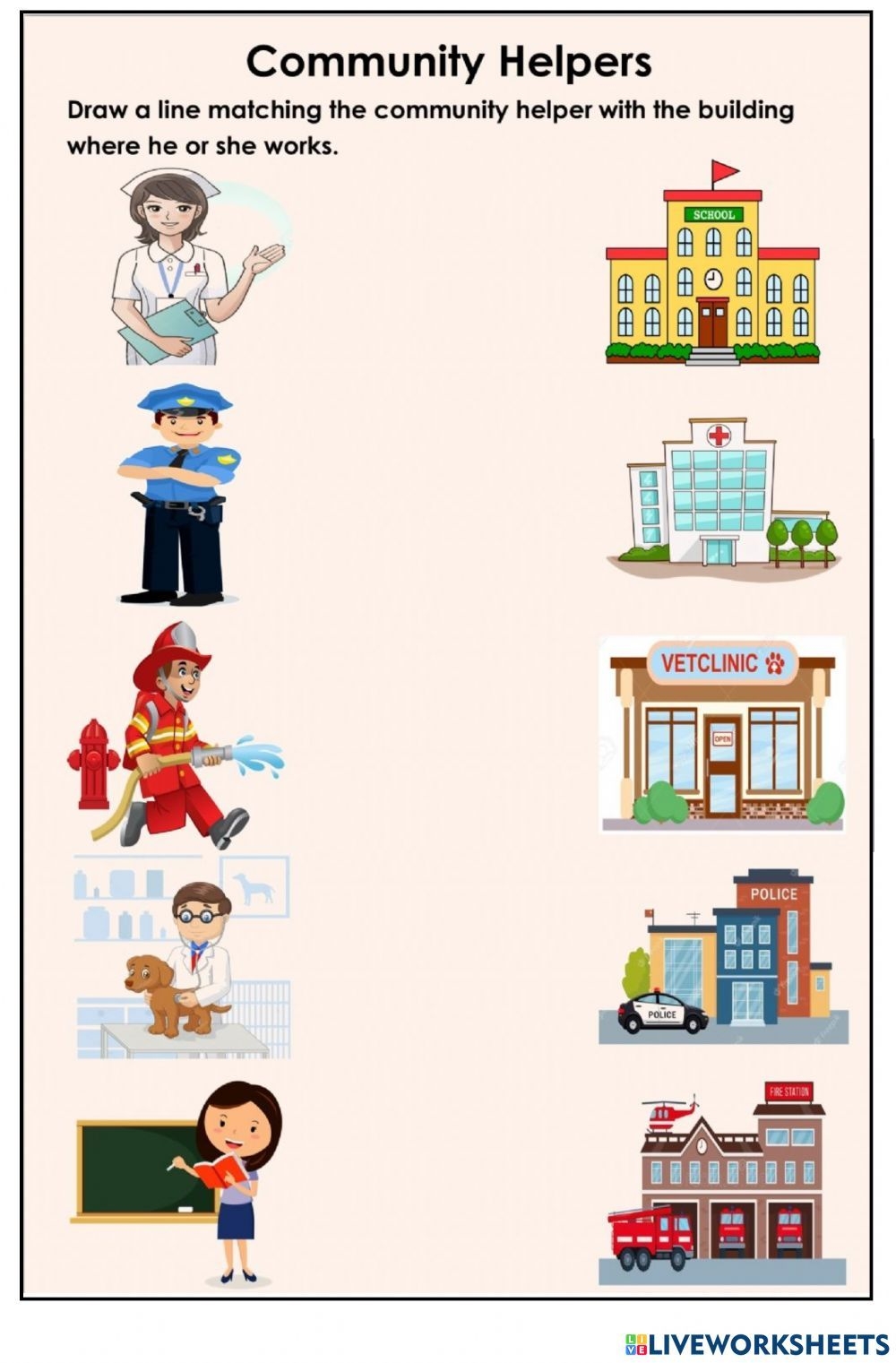 Community Helper Worksheets Community Helpers Worksheet For Community Helper Worksheets Community Helpers Worksheet For