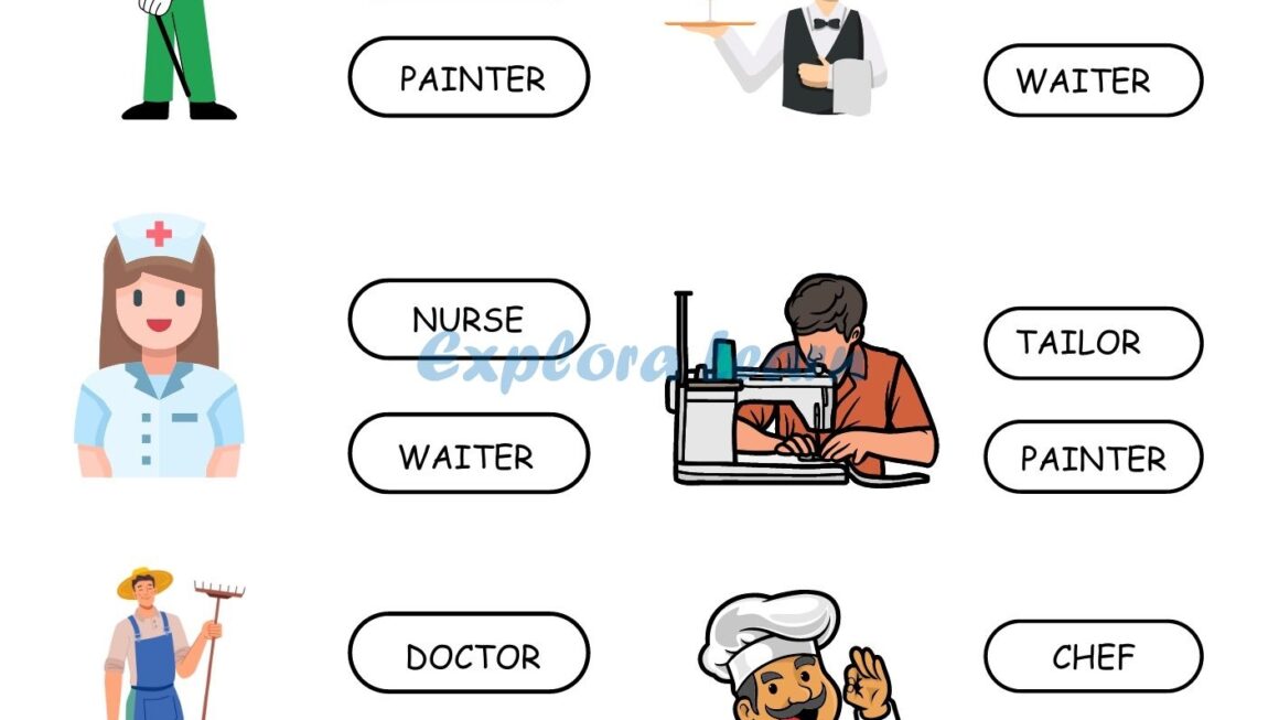 Community Helpers Printables Worksheets For Preschool And Kindergarten