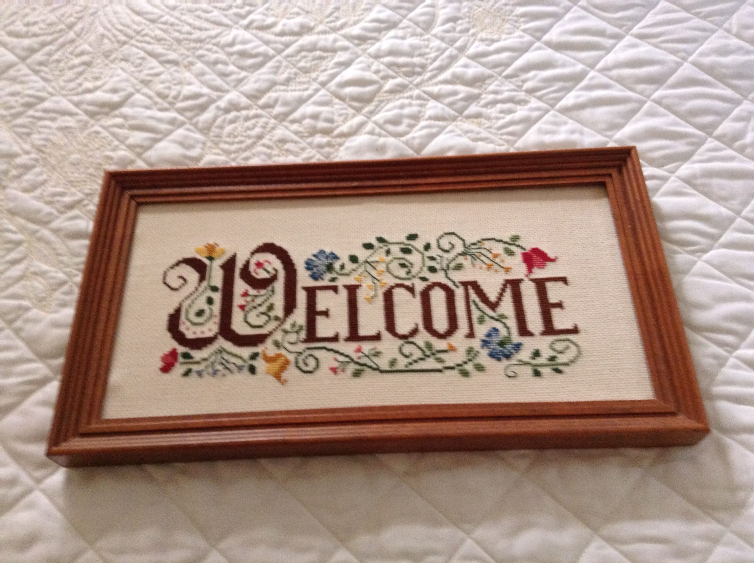Cross Stitch Patterns Welcome Community Cove