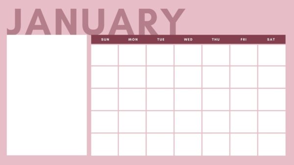 Free Printable Customizable Monthly Calendars
