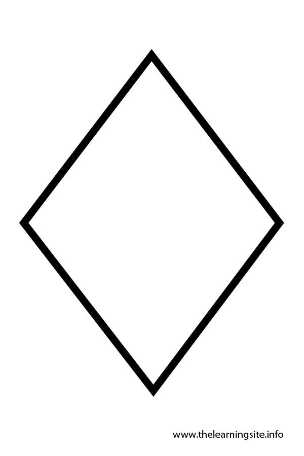 Diamond Shape Printable